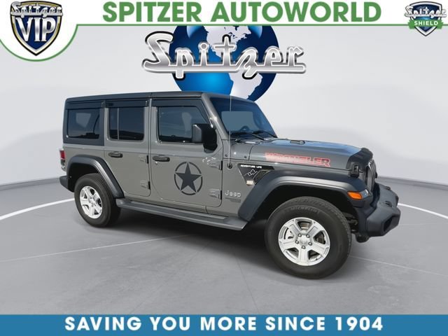 Used 2019 Gray Jeep Sport S 4x4 image 2