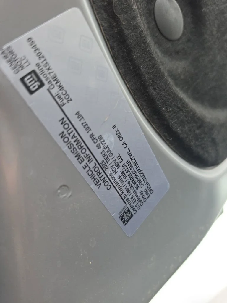 Used 2025 Slate Gray Metallic Chevrolet Custom image 11
