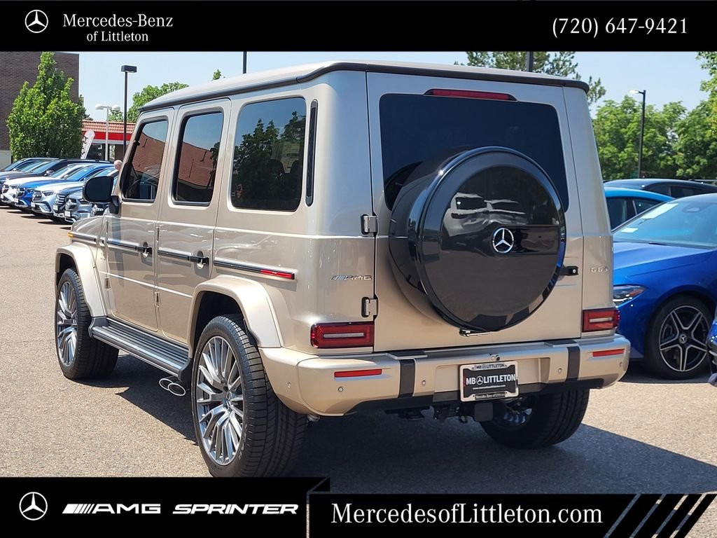 New 2026 MANUFAKTUR Desert Silver metallic Mercedes-Benz G 63 AMG® image 5