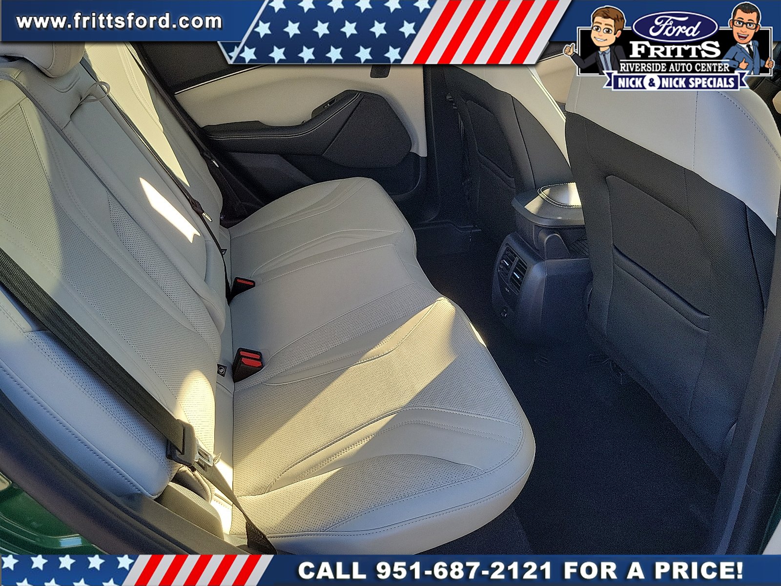 Certified Used 2024 Green Metallic Ford Premium image 17