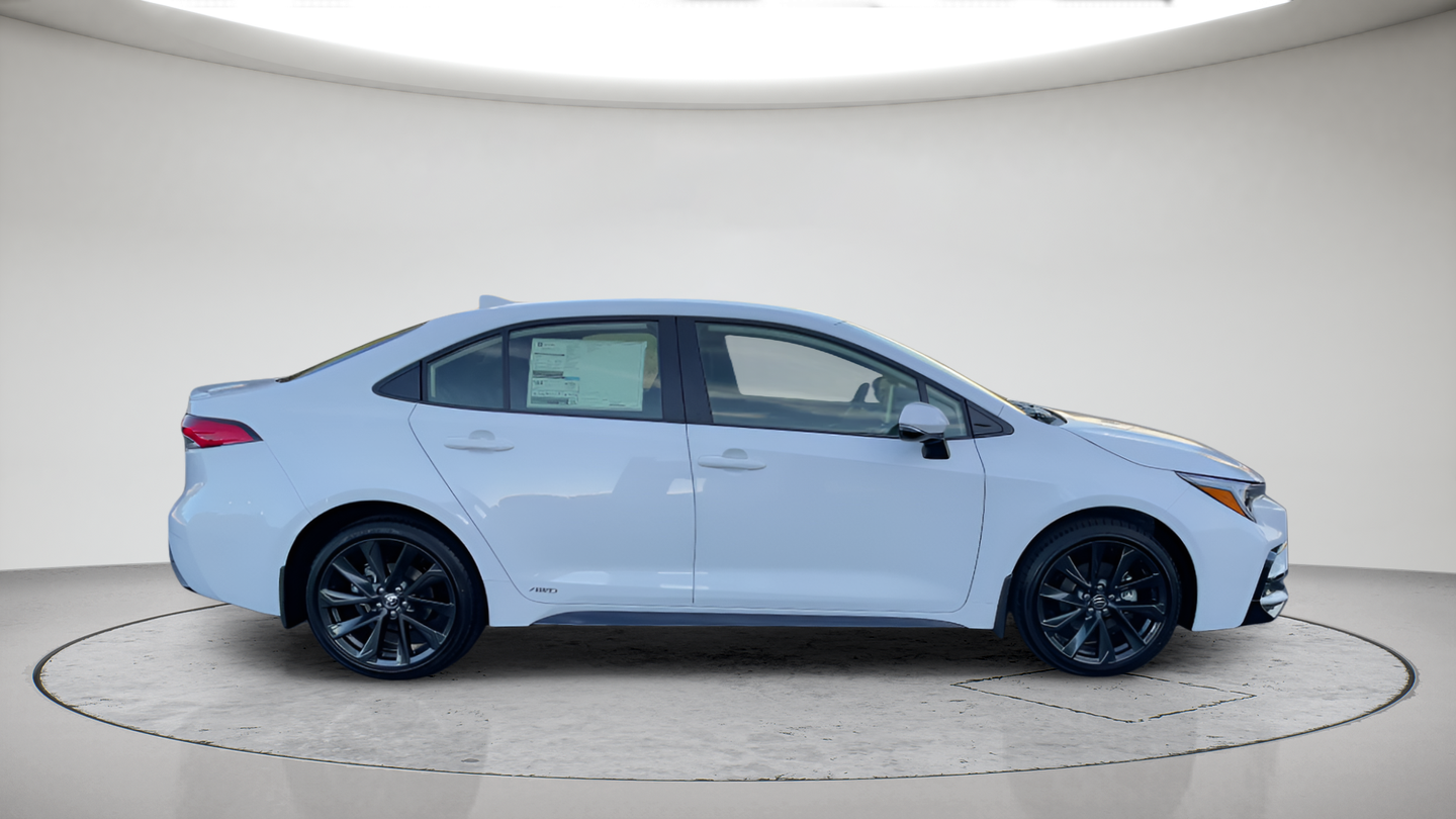 New 2026 White Toyota SE image 3