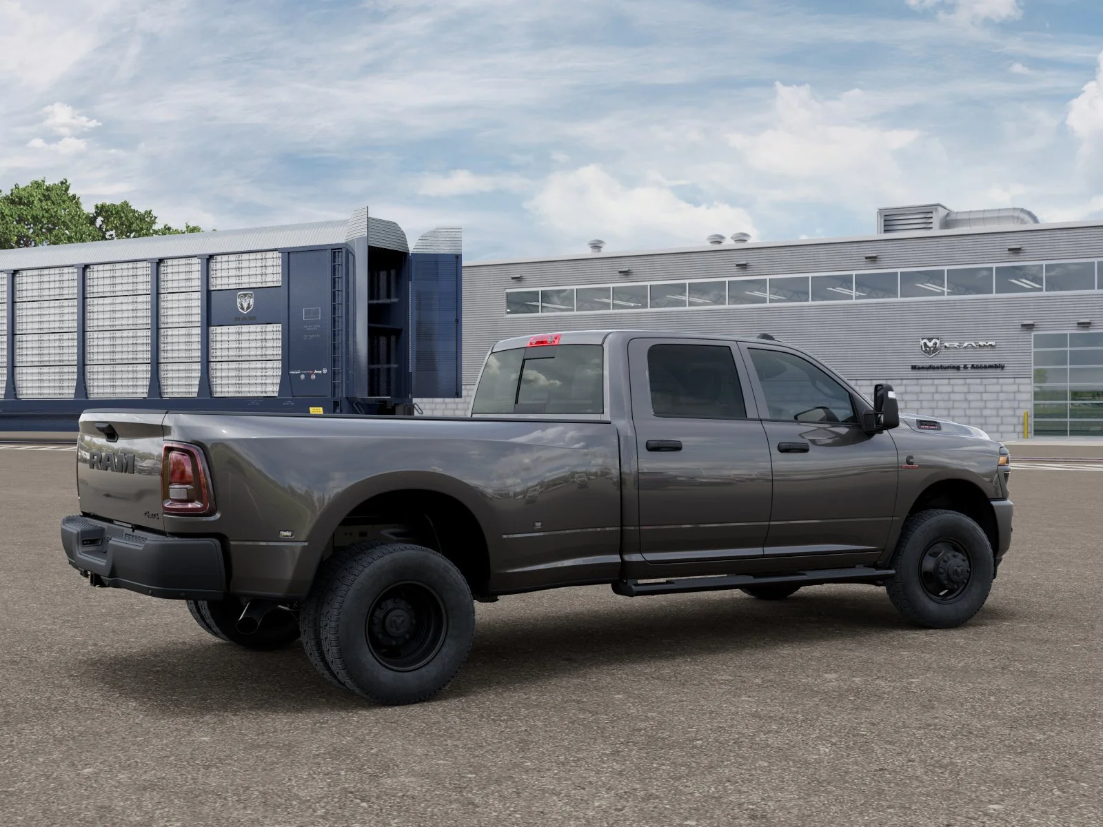 New 2026 Granite Crystal Metallic Clear-Coat Exterior Paint RAM TRADESMAN image 2