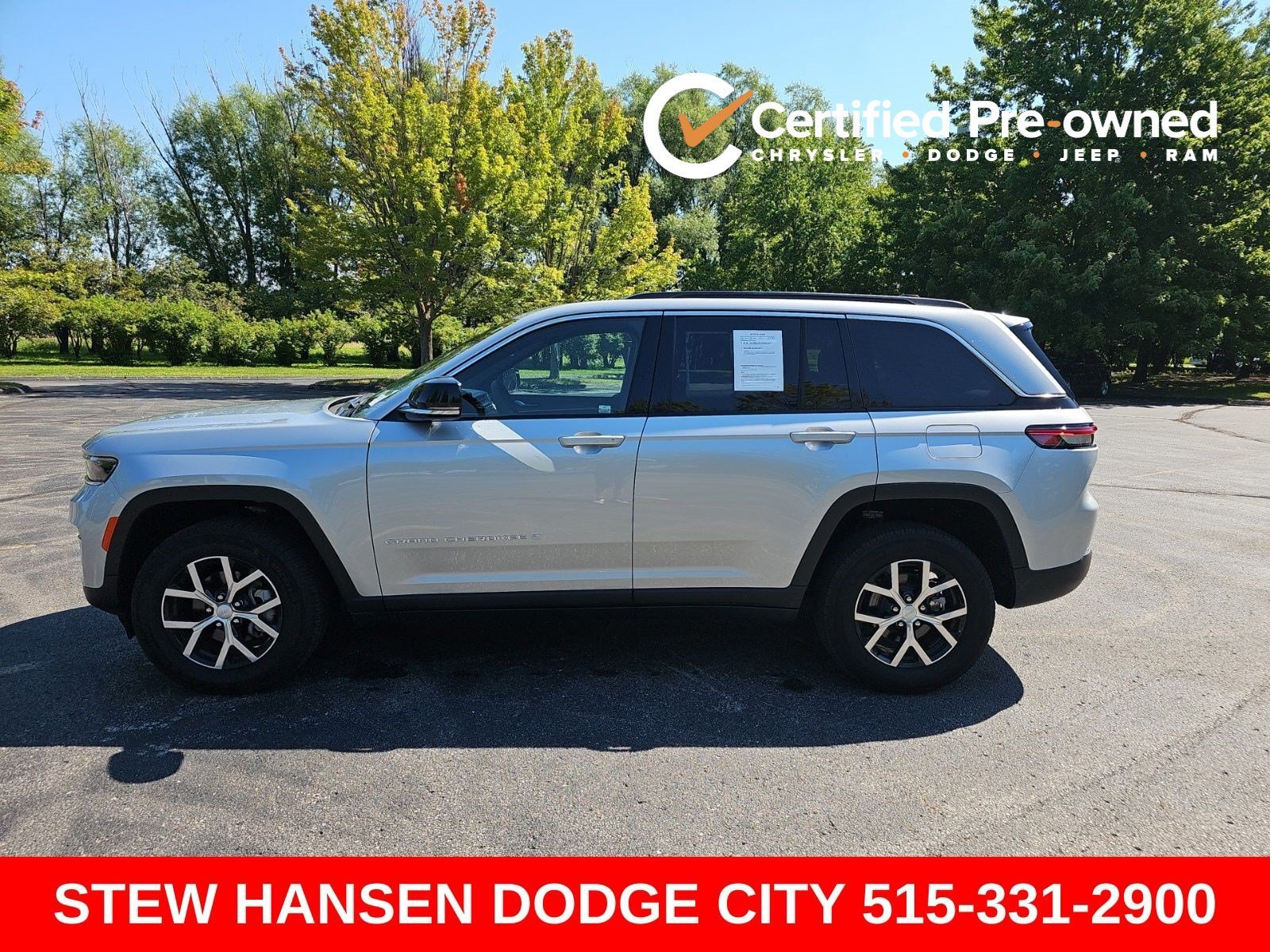 Certified Used 2025 Silver Zynith Jeep Limited image 1