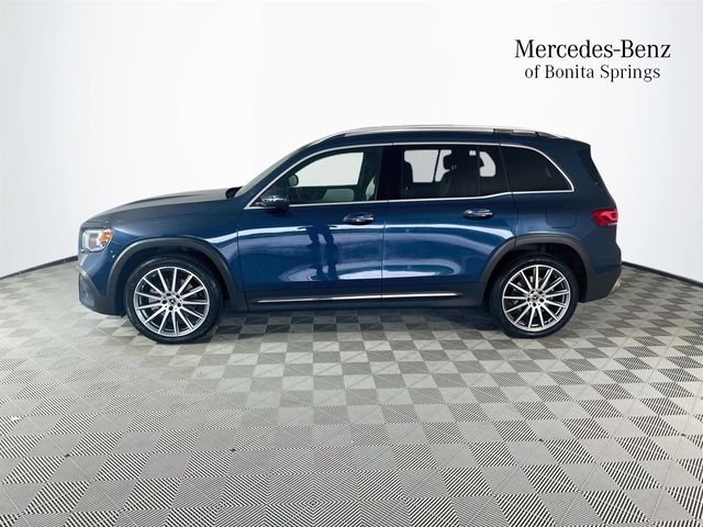 Certified Used 2021 Blue Mercedes-Benz GLB 250 image 4