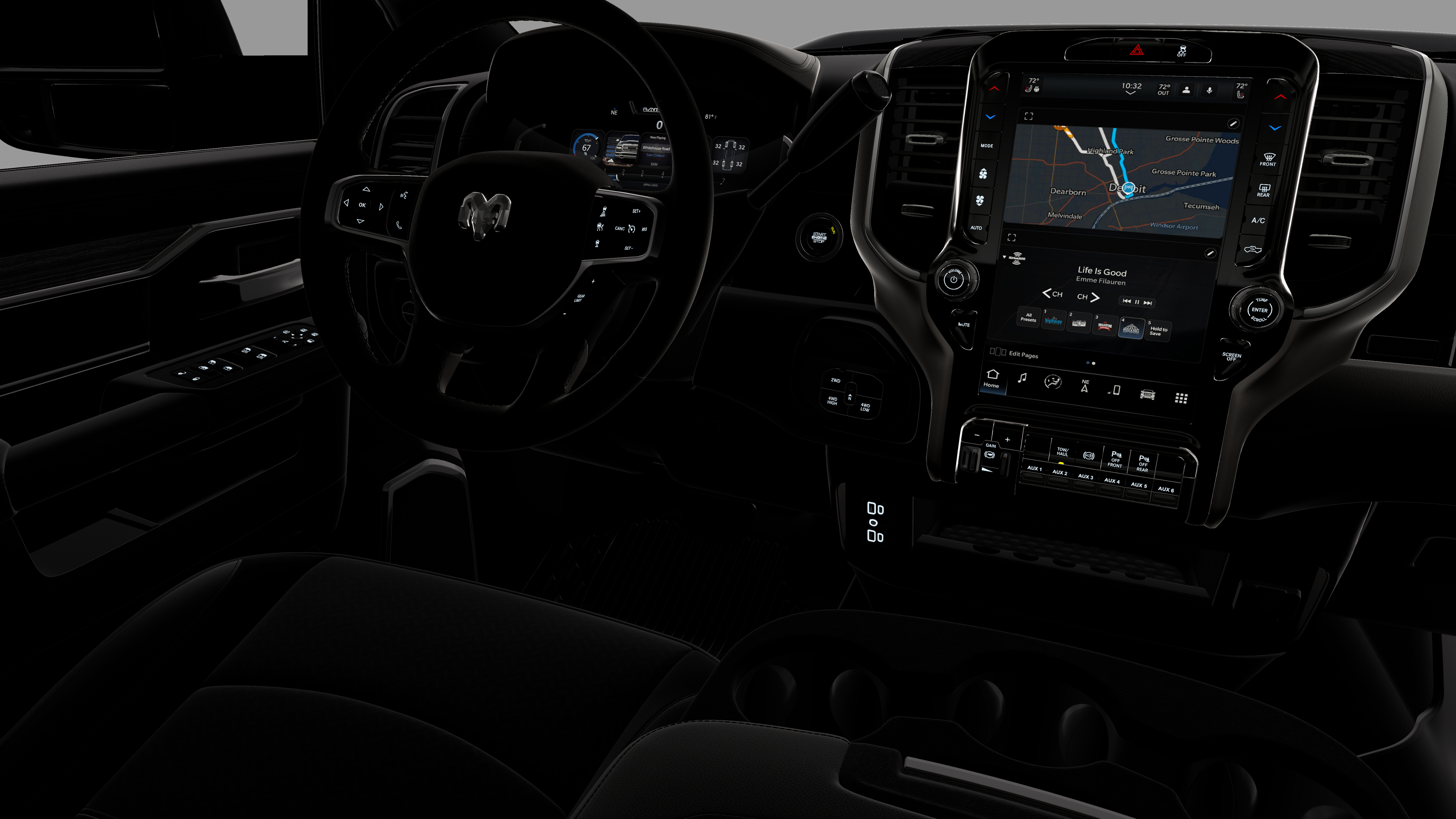 New 2026 Forged Blue Metallic Exterior Paint RAM LARAMIE image 35