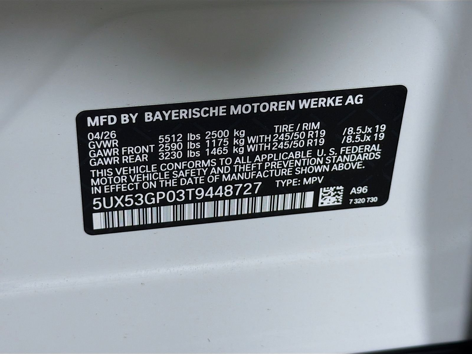 New 2026 Mineral White Metallic BMW 30 xDrive image 32