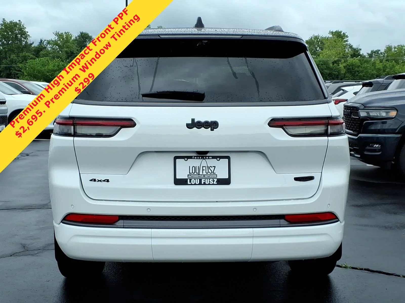 New 2026 Bright White Clear-Coat Exterior Paint Jeep Summit image 21