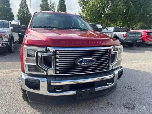 Used 2021 Red Ford King Ranch image 2