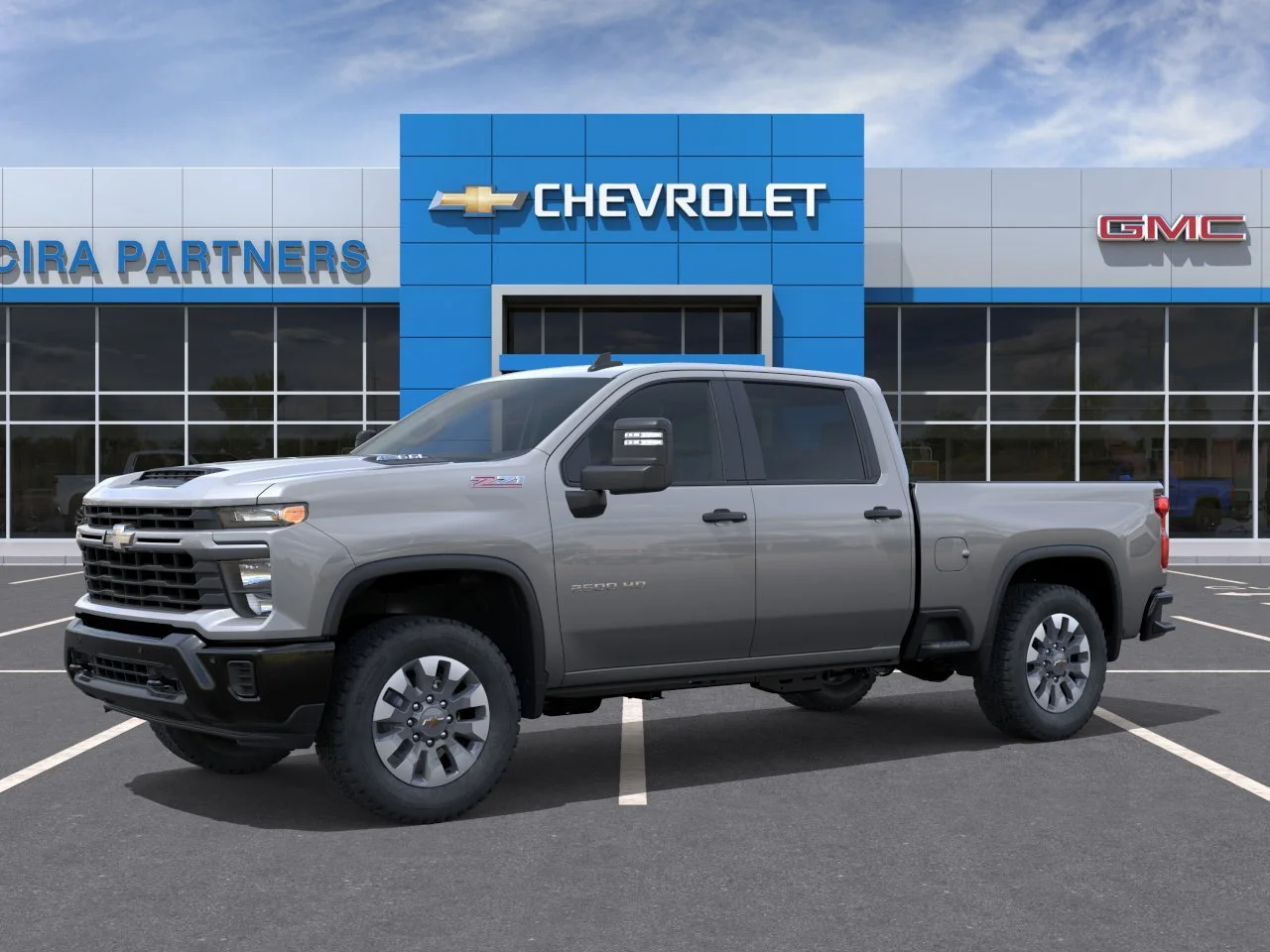 New 2026 Sterling Gray Metallic Chevrolet Custom image 3