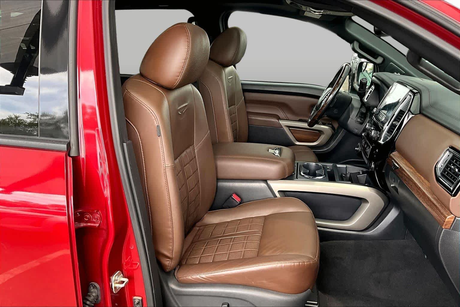 Used 2021 Cardinal Red Metallic Nissan Platinum Reserve image 9