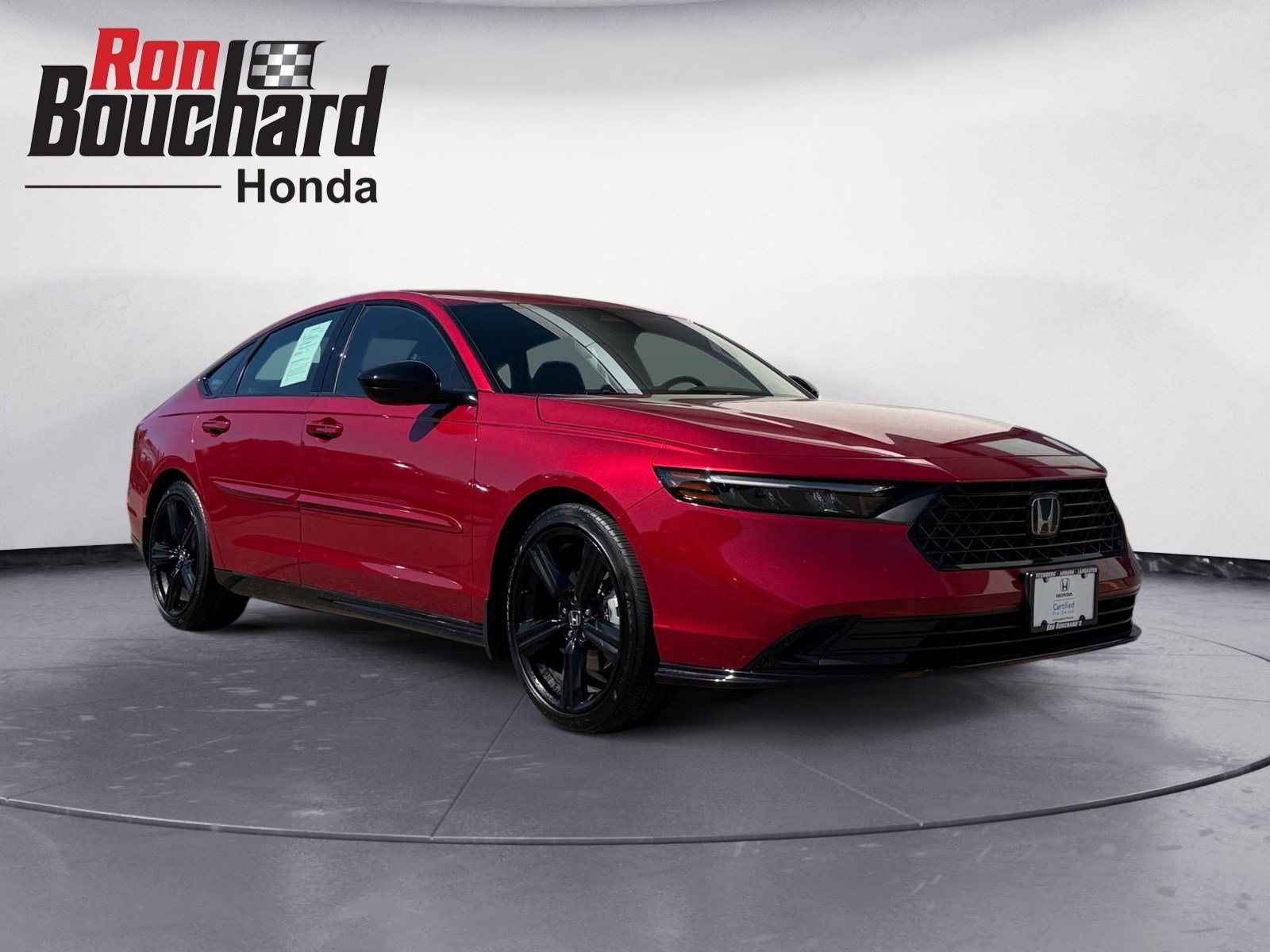 Used 2024 Radiant Red Metallic Honda Sport-L image 1