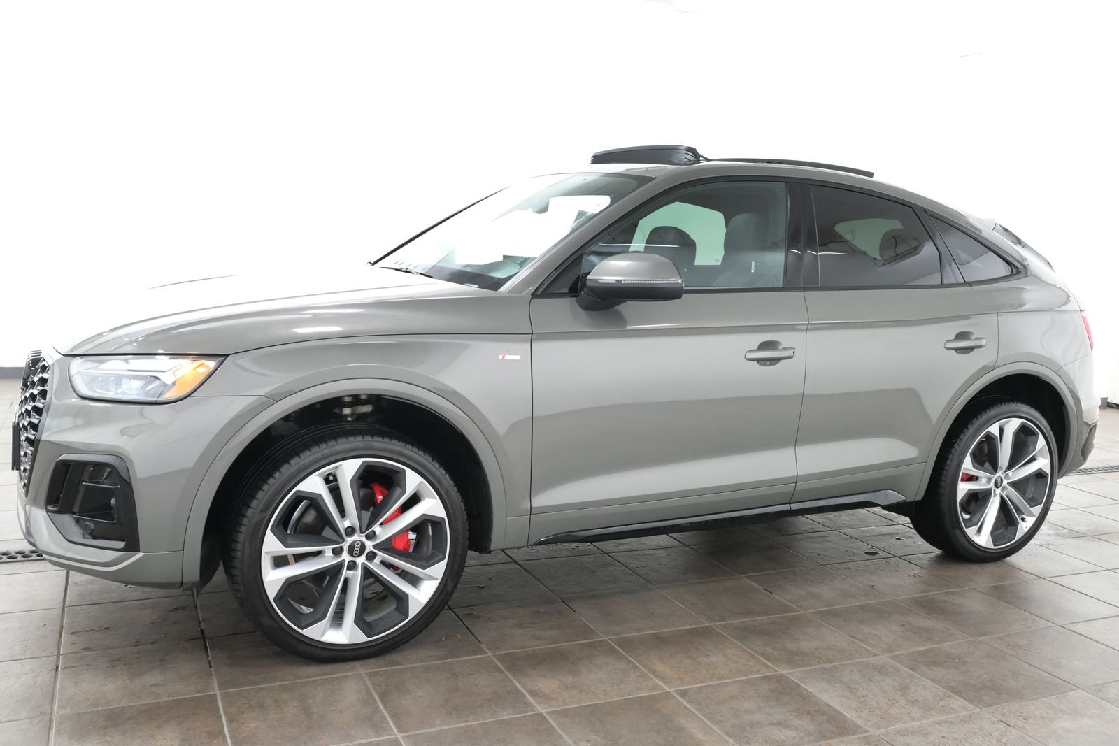Used 2024 Chronos Gray Metallic Audi 45 S line Premium Plus image 2