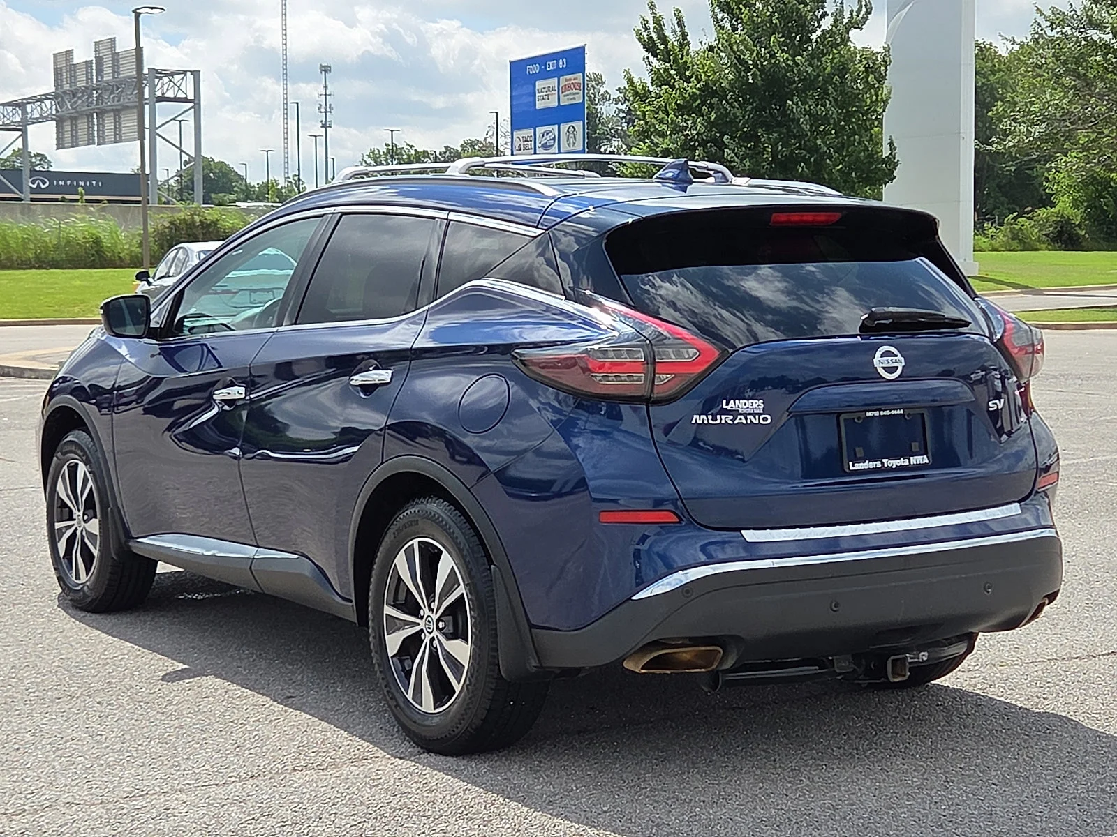 Used 2020 Deep Blue Pearl Nissan SV image 4