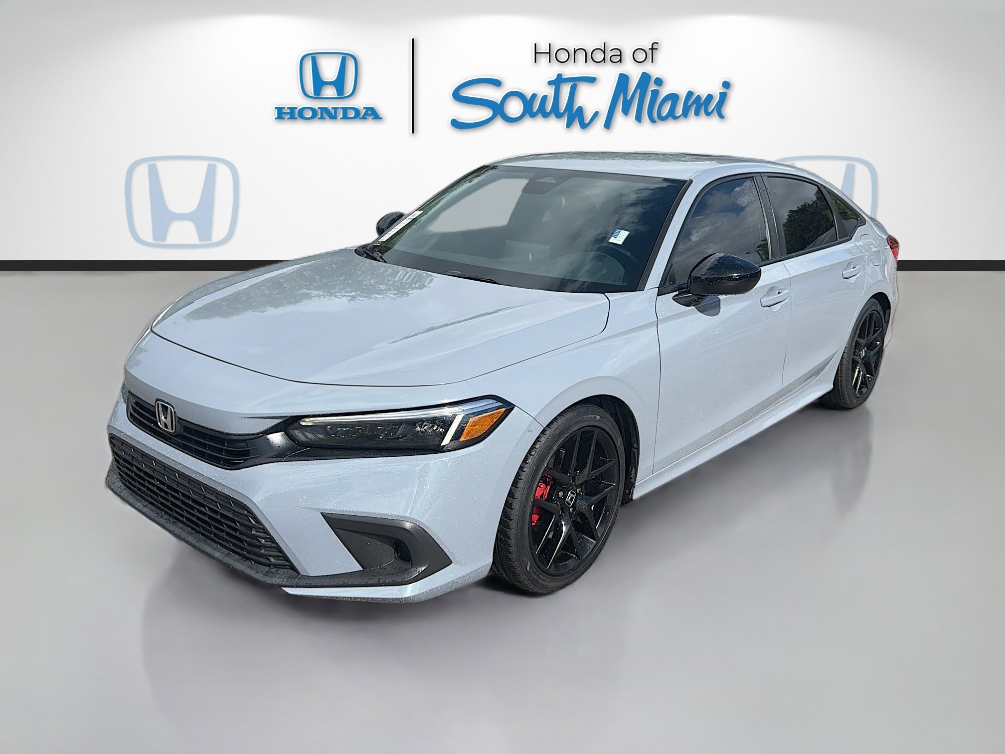 Certified Used 2024 Sonic Gray Pearl Honda 2.0L 4D SPORT image 3