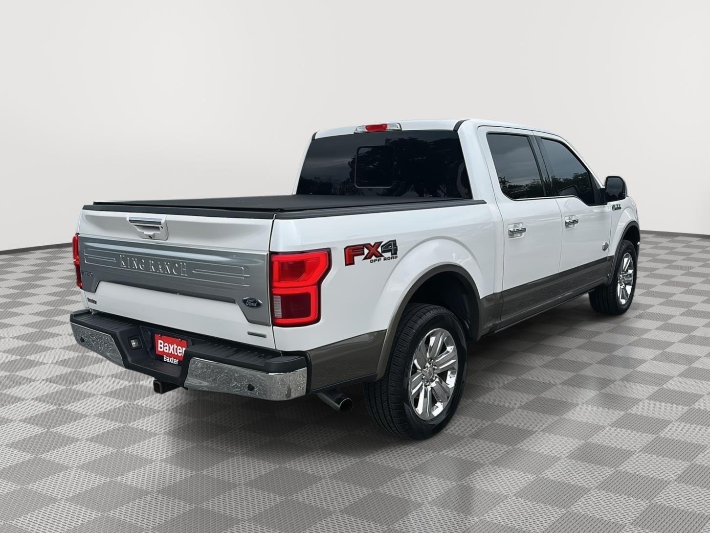 Used 2019 White Platinum Metallic Tri-Coat/Stone Gray Ford King Ranch image 20