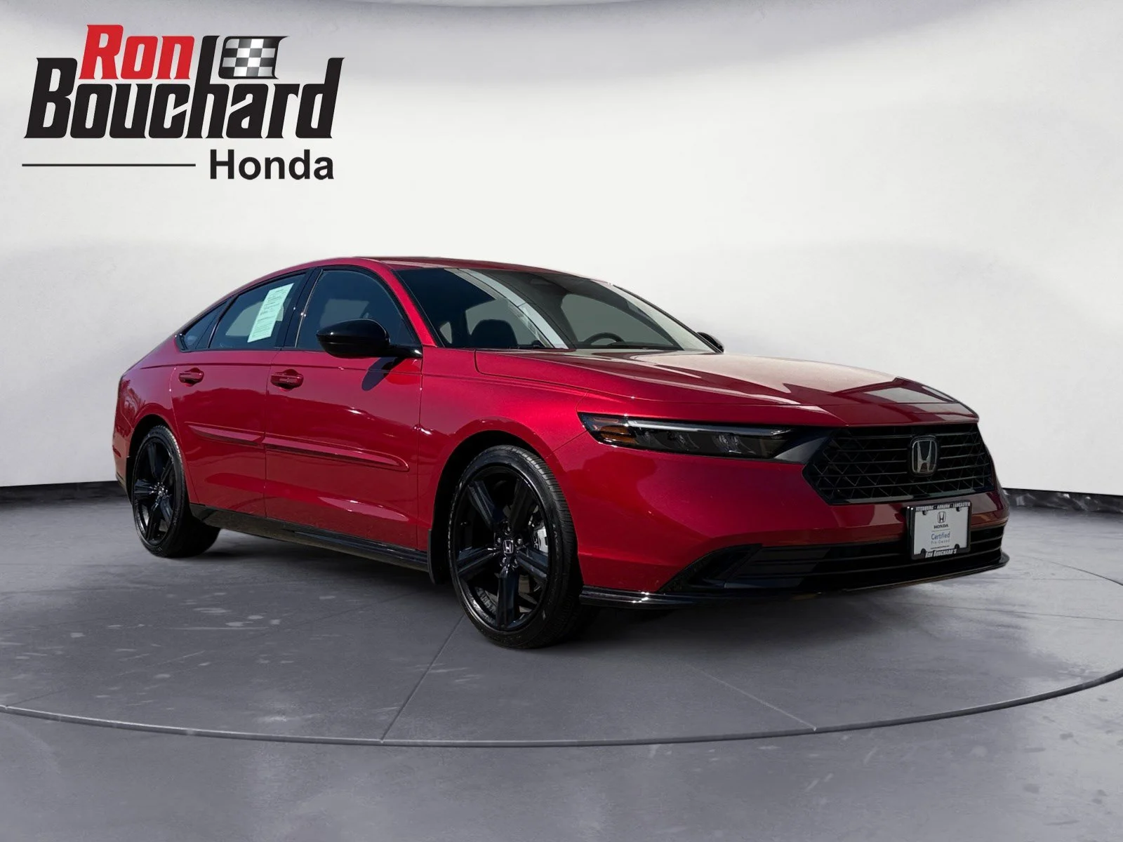 Used 2024 Radiant Red Metallic Honda Sport-L image 1