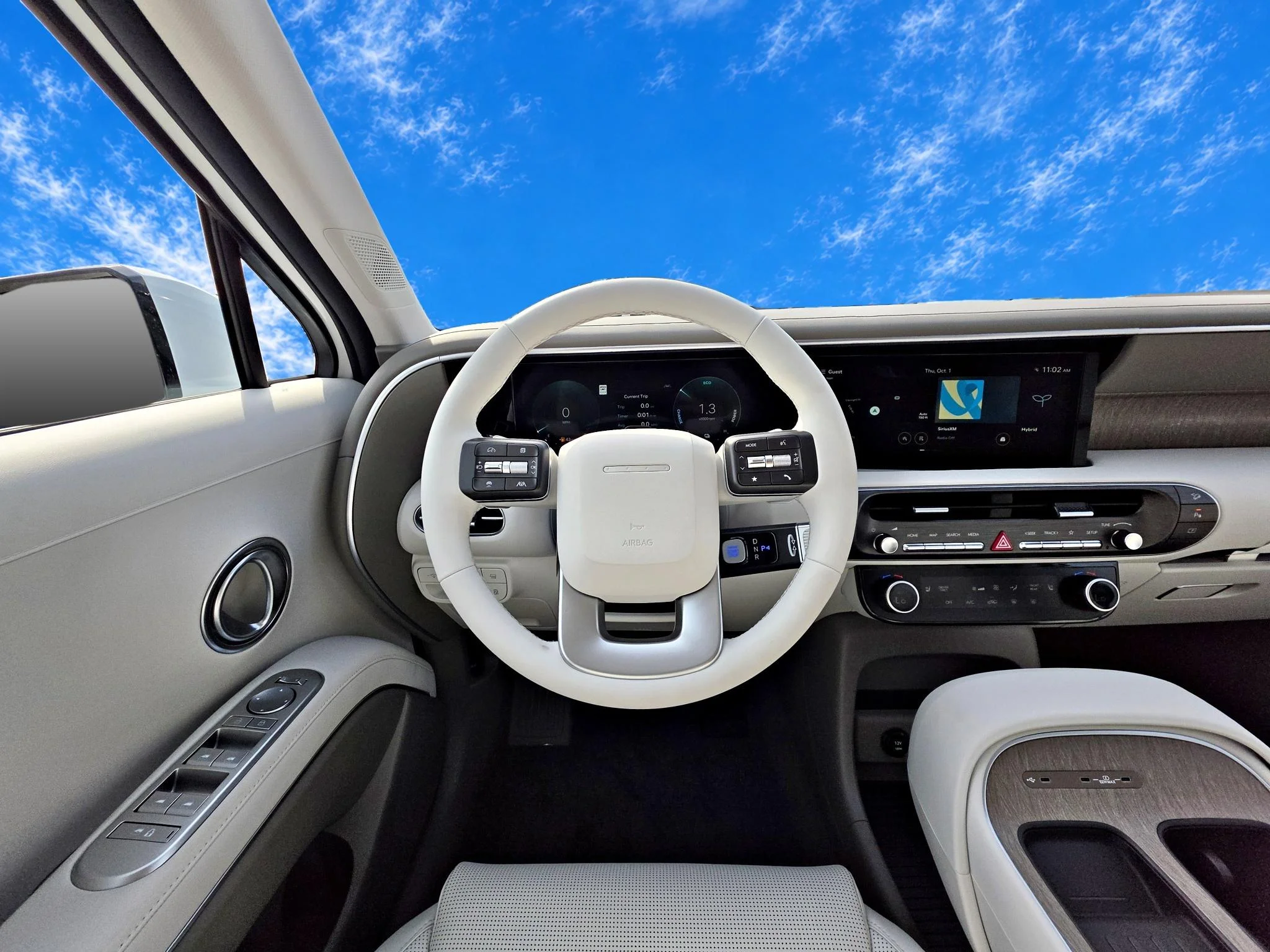 New 2027 Creamy White Pearl Hyundai SEL 7P image 11