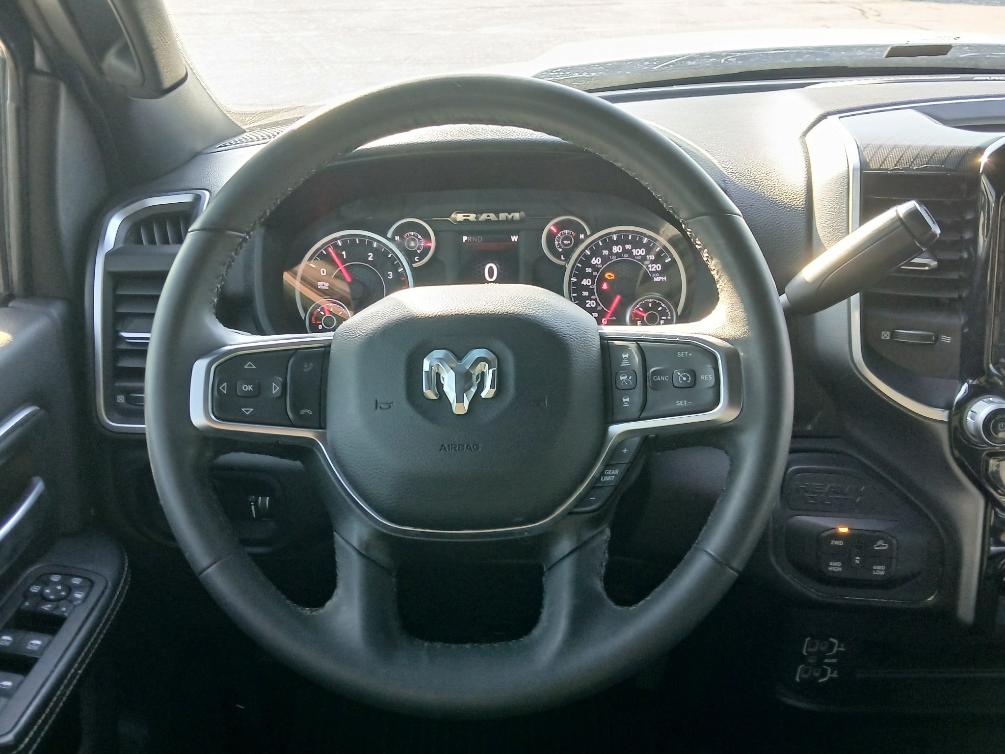 Used 2025 Bright White Clearcoat Ram Big Horn image 22