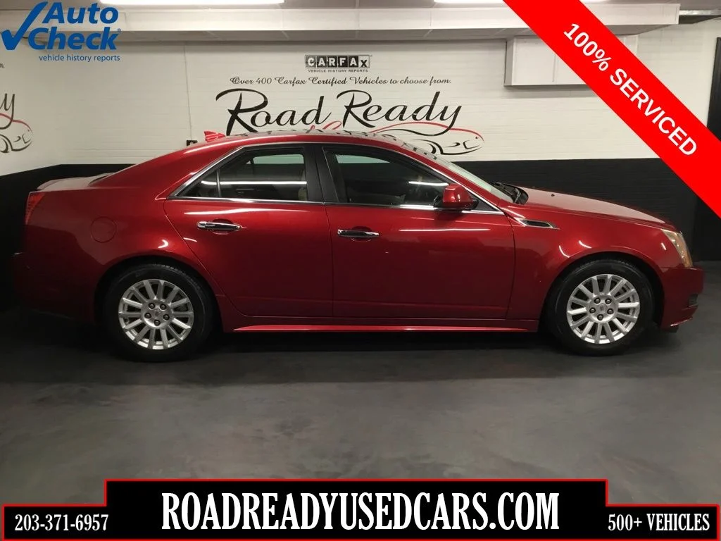 Used 2011 Red Cadillac Luxury image 1