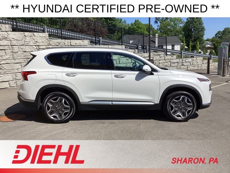 Certified Used 2023 White Hyundai Limited image 8