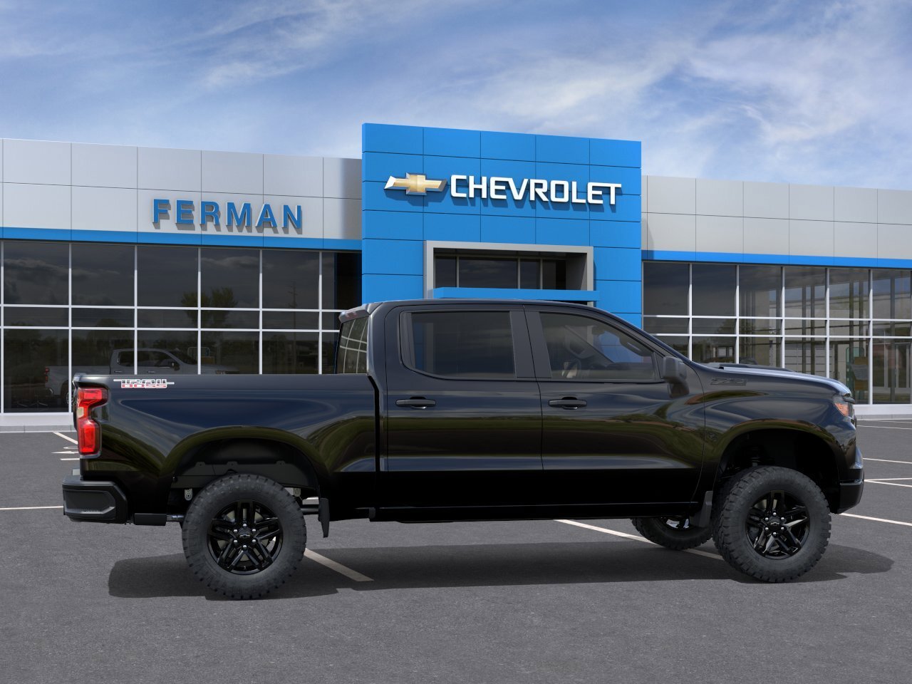 New 2026 Black Chevrolet Custom Trail Boss image 6