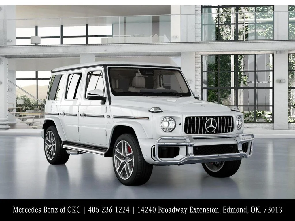 New 2027 MANUFAKTUR Moonlight White Metallic Mercedes-Benz AMG® G 63 SUV image 10