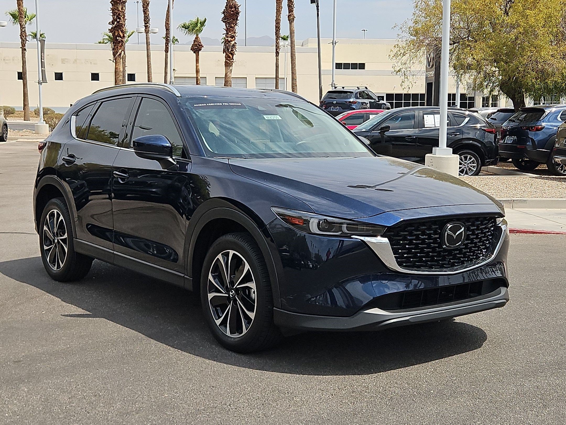 Used 2022 Deep Crystal Blue Mica Mazda 2.5 S Premium Package image 7