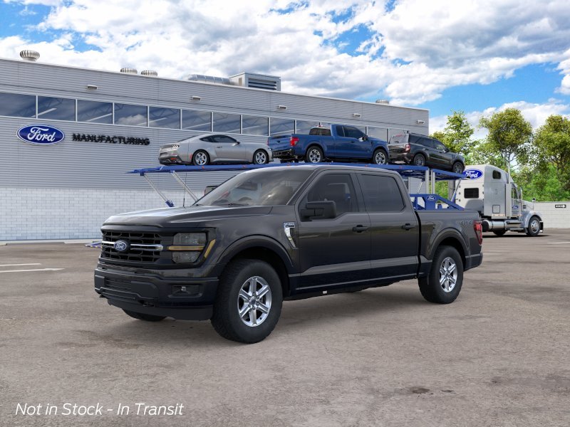 New 2026 Agate Black Metallic Ford XLT image 2