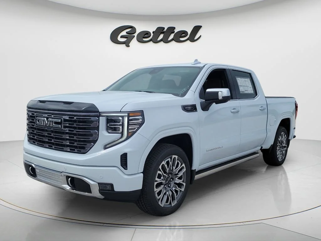 New 2026 Glacier White Tricoat GMC Denali Ultimate image 1