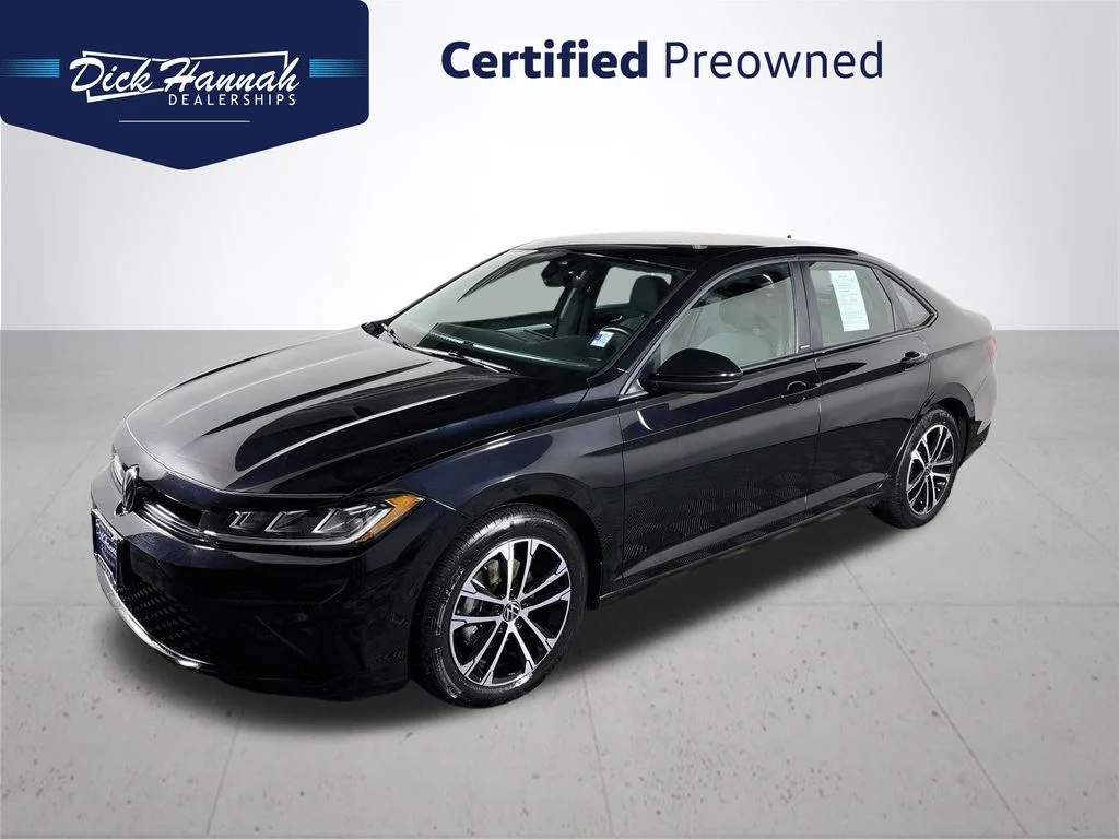 Certified Used 2025 Black Volkswagen 1.5T Sport image 1