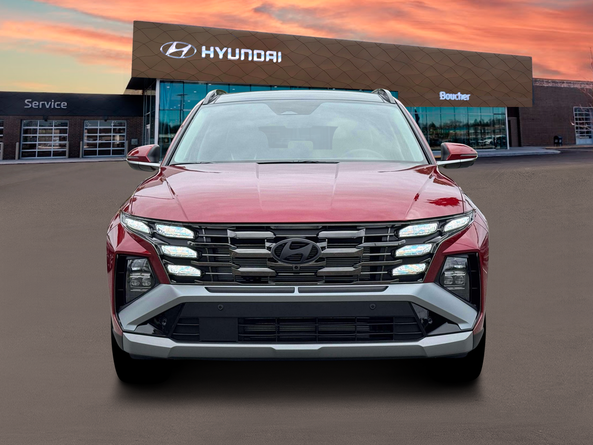 New 2026 Ultimate Red Hyundai Limited AWD image 12