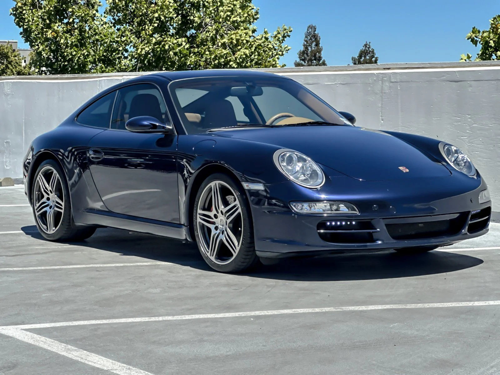 Used 2008 Midnight Blue Metallic Porsche Carrera S image 10