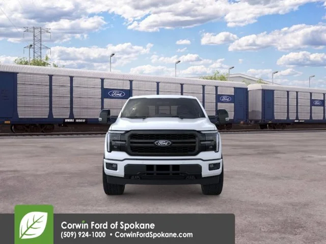New 2026 Star White Metallic Tri-Coat Ford Lariat image 8