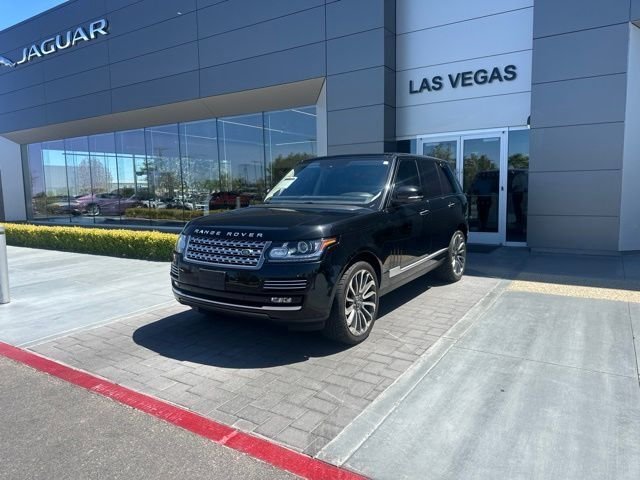 Used 2014 Black Land Rover 5.0L V8 Supercharged Autobiography image 1