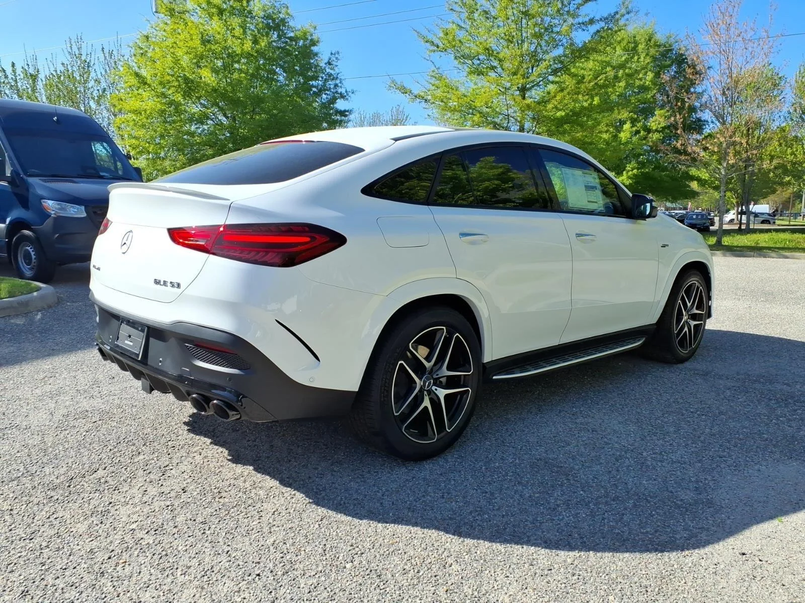 New 2026 Polar White Mercedes-Benz AMG® GLE 53 4MATIC+ Coupe image 6