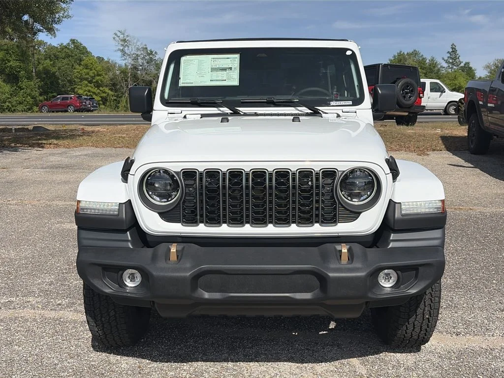 New 2026 Bright White Clear-Coat Exterior Paint Jeep 85th Anniversary Edition image 9