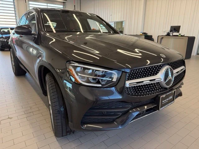 Certified Used 2023 Gray Mercedes-Benz GLC 300 Coupe image 3