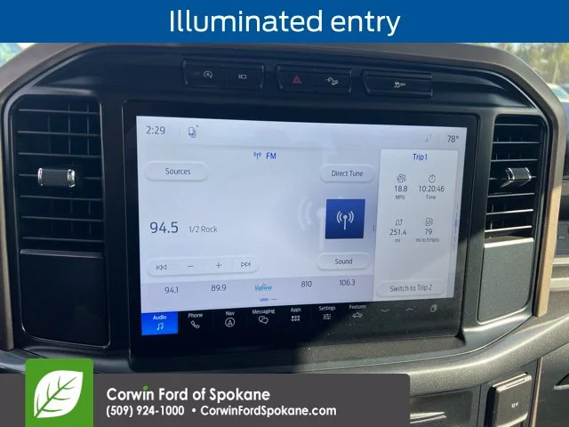 Used 2024 Agate Black Metallic Ford STX image 11