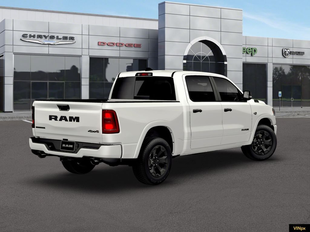 New 2026 Bright White Clear-Coat Exterior Paint RAM Big Horn/Lone Star image 7