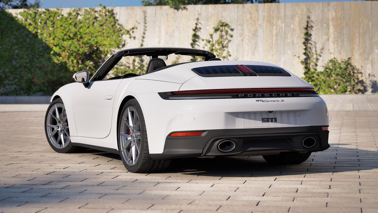 New 2027 Chalk Porsche Carrera S Cabriolet image 3
