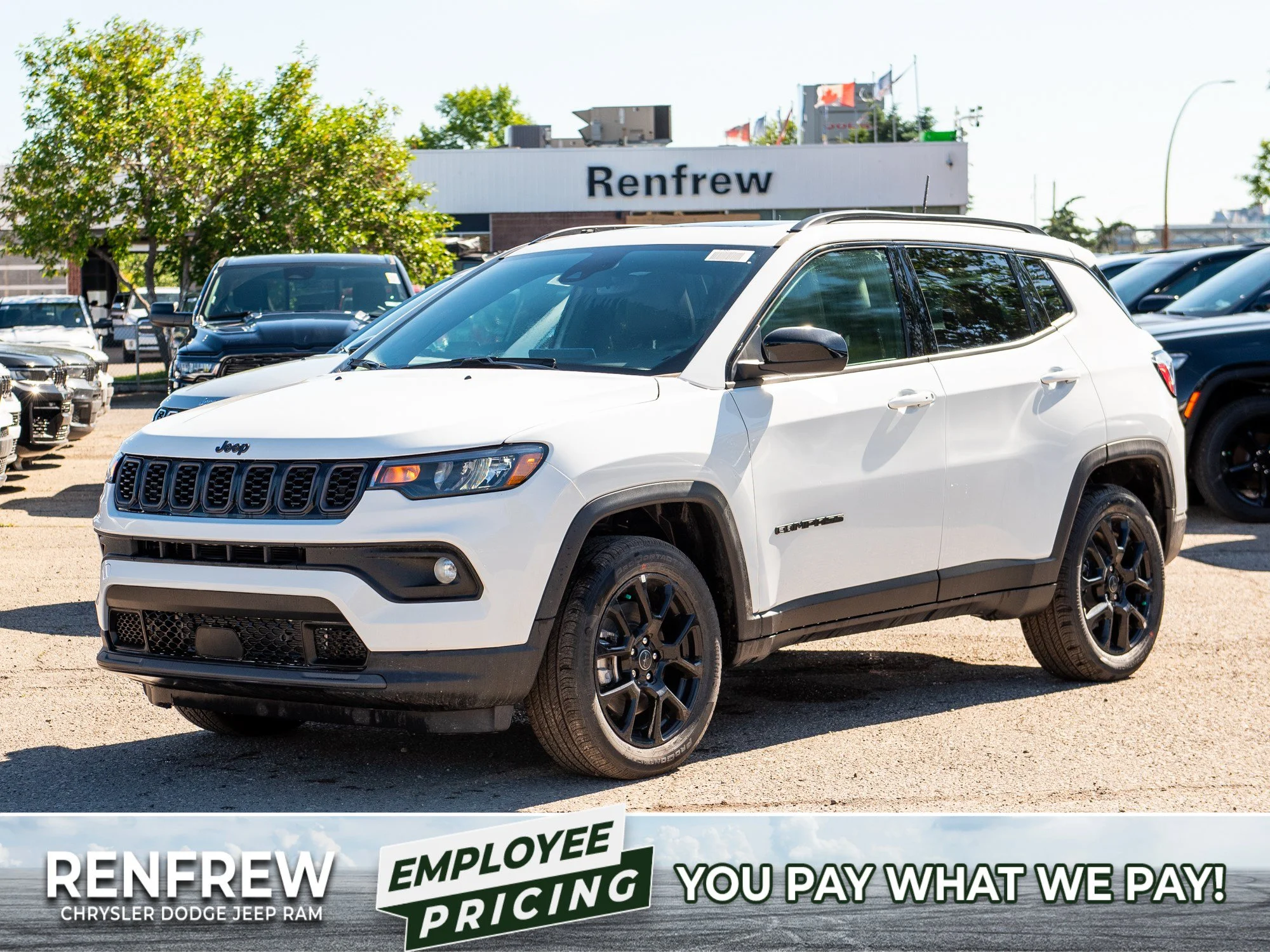 New 2026 White Jeep North* image 1