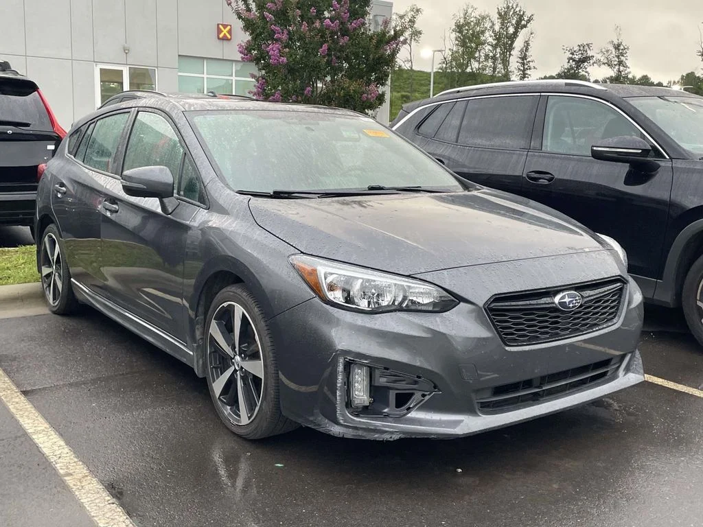 Used 2018 Magnetite Gray Metallic Subaru Sport image 1