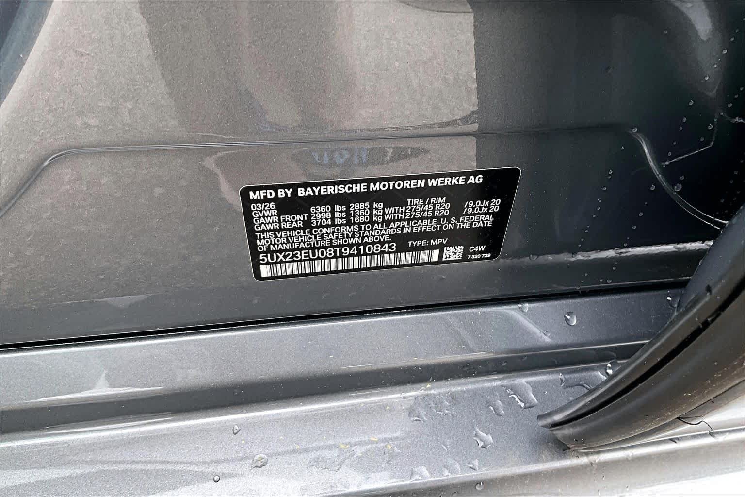 New 2026 Skyscraper Grey Metallic BMW xDrive40i image 18