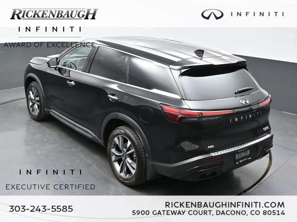 Certified Used 2023 Black INFINITI LUXE image 33