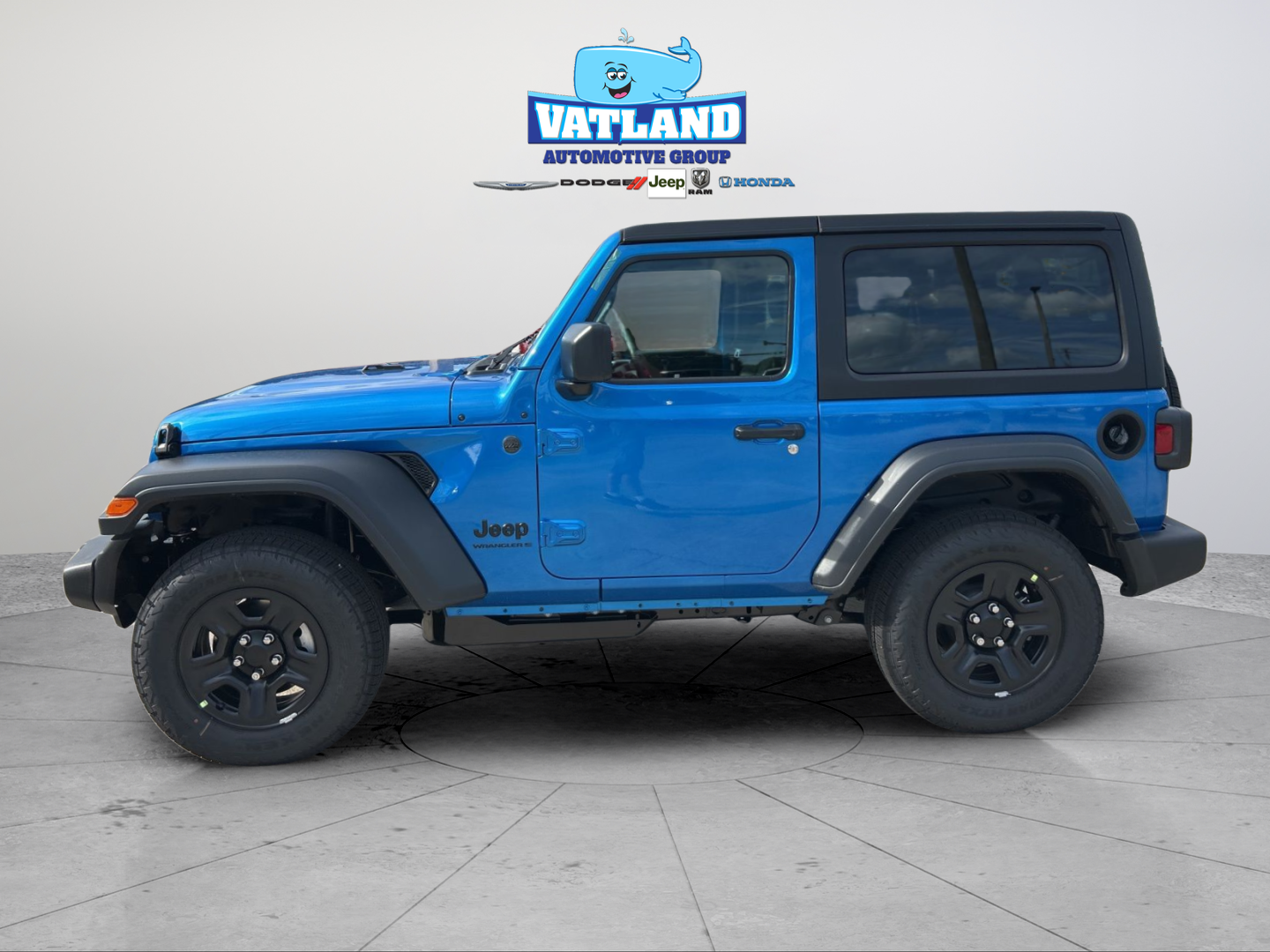 New 2026 Hydro Blue Pearl-Coat Exterior Paint Jeep Sport image 2