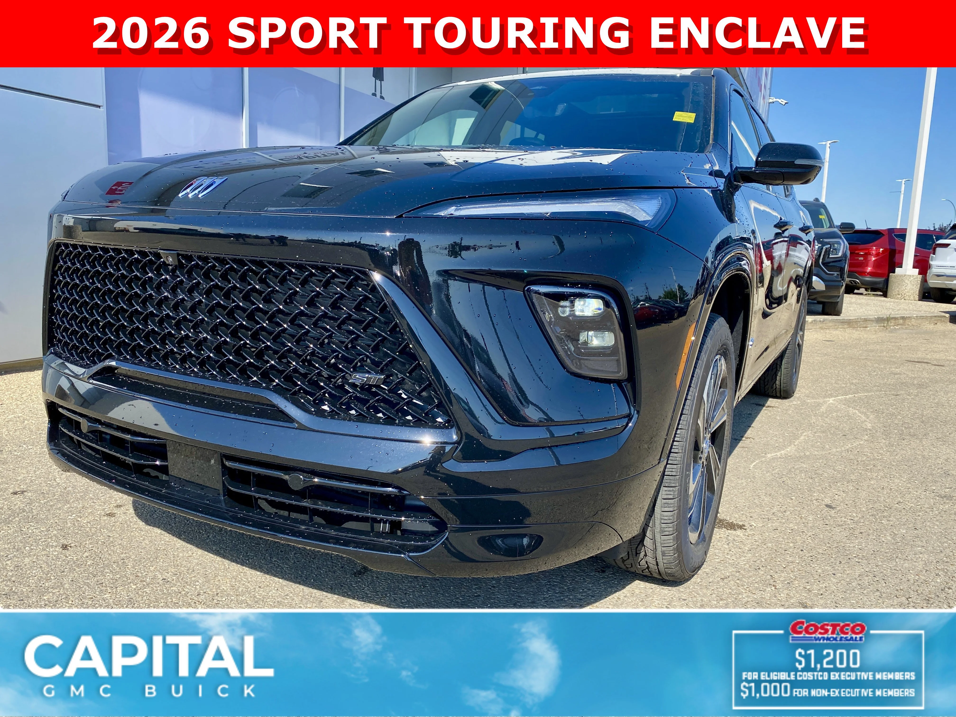 New 2026 EBONY TWILIGHT METALLIC Buick Sport Touring image 1