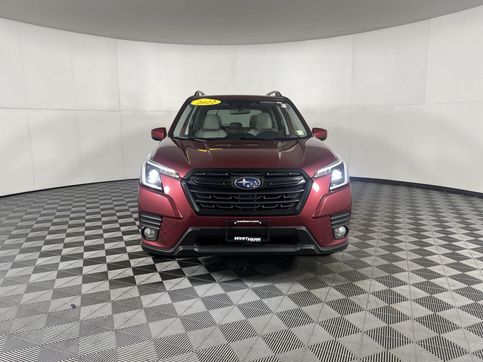 Used 2022 Crimson Red Pearl Subaru Premium image 44