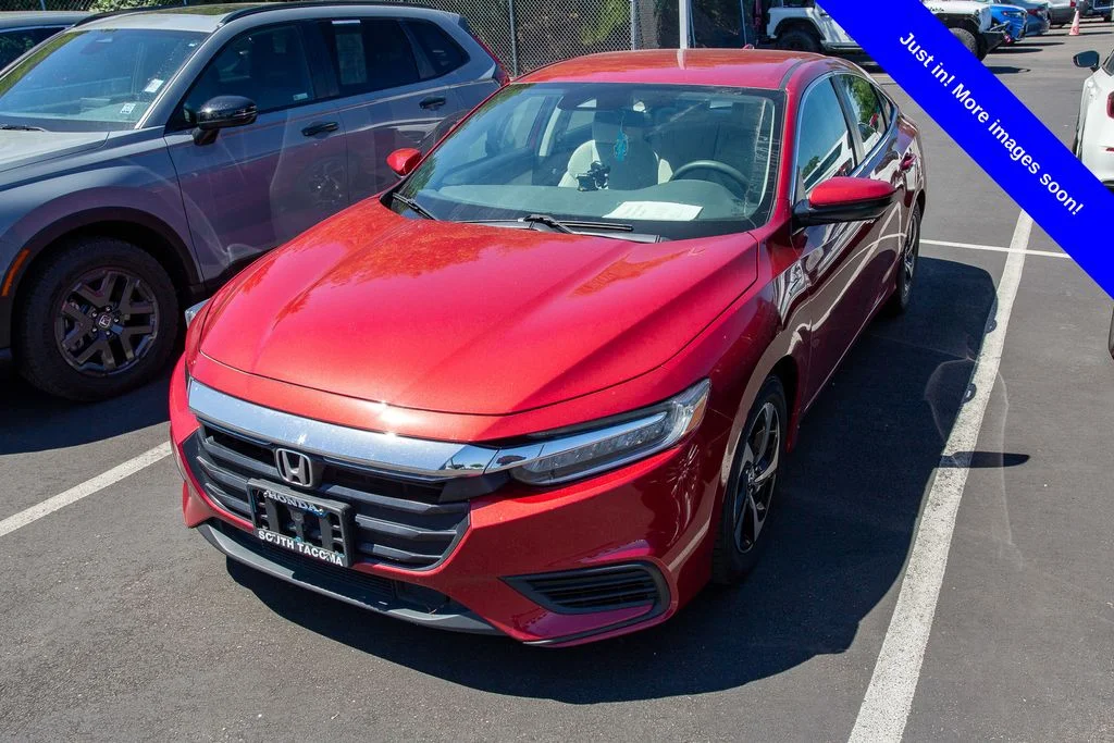 Certified Used 2021 Radiant Red Metallic Honda EX image 1