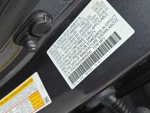 Used 2022 Gray Honda Special Edition image 36