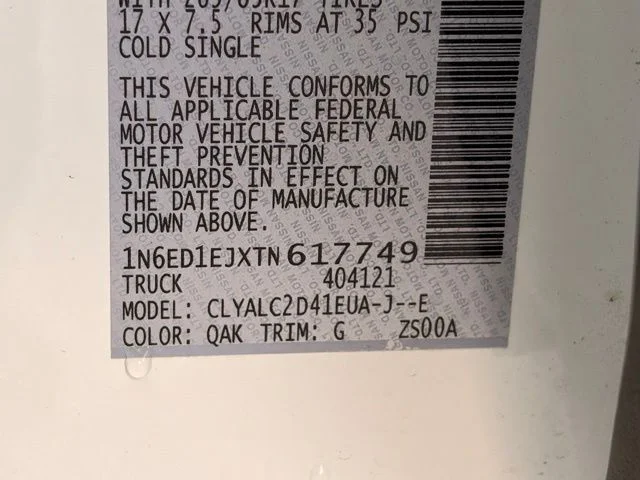 Certified Used 2026 White Nissan SV image 32